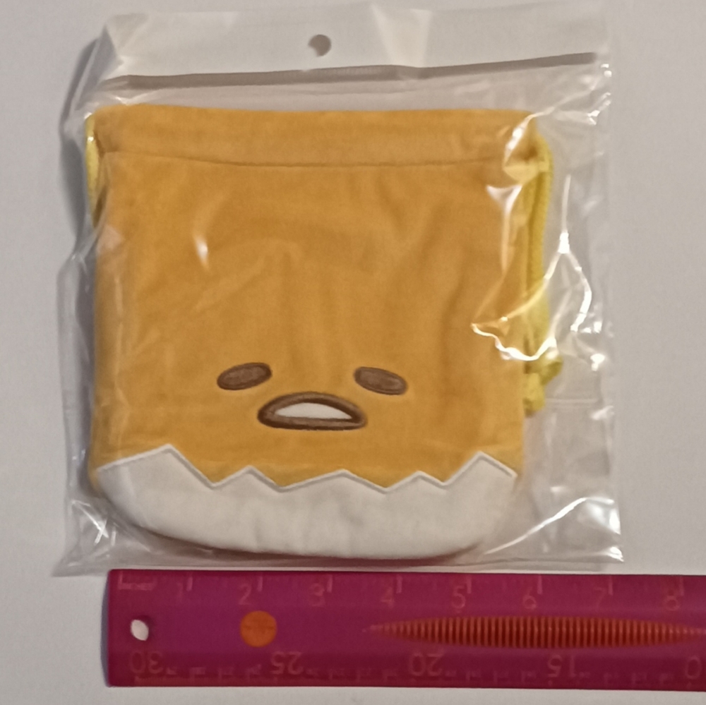 Sanrio Gudetama  drawstring pouch / bag. - Picture 2 of 2